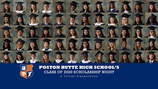 Poston Butte High School 2020 Senior Awards Recognition Video