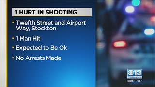 1 Injured In Shooting In Stockton
