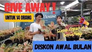 CEPAT !!! IKUTI GIVE AWAY ! UNTUK 14 ORANG // DAN BANYAK DISKON DIAWAL BULAN !!