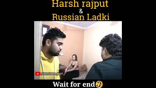 Dhakad Reporter & Russian Girl|Harsh Rajput|#shorts#ytshorts#dhakadnews