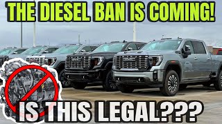 Diesel Truck Ban Is Coming! Is This EV Cartel Legal???