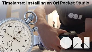 Timelapse: How Long Does it Take to Install an Ori Pocket Studio?