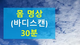 몸 명상(바디스캔) 30분 [덕성여대 김정호 교수]