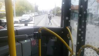 Autobus Linie 95B im 22. Bezirk in Wien(2)