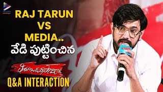 Raj Tarun Q&A Interaction With Media | Tiragabadara Saami Pre Release Event | Malvi Malhotra | TFN