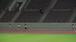 2021  秋季記録会  男子A 300m  タイムレース 4組