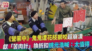 《營業中》鬼鬼遭花枝狠咬超崩潰　獻「苦肉計」換折扣姚元浩喊：太值得｜TVBS新聞｜擠看看｜BbLAB復活草面膜