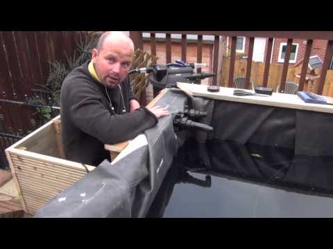 How to build a raised wooden patio pond by Pondguru How to build a raised wooden patio pond by Pondguru