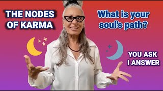 The Moon nodes in Astrology are spiritual life lessons: Keys to Happiness and Fulfillment