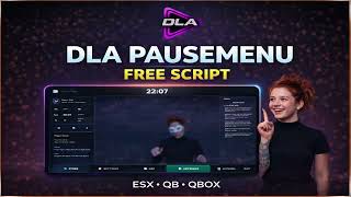 FREE FiveM Pause Menu | DLA PauseMenu (ESX / QB / Qbox)
