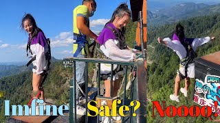 Bungee Jumping With Rope In Beautiful Place:Asmr Bungee Jumping