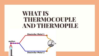 what is thermocouple and thermopile