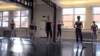 Tendu - Pas de Bourree - Coupe - Pirouettes with Duncan Cooper - Robbie age 14