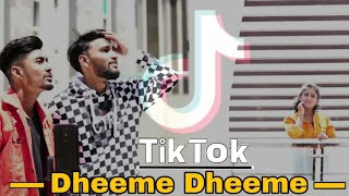 Dheeme Dheeme - Tiktok Story - Tony Kakkar ft: Neha Sharma - Rahul And Virendra