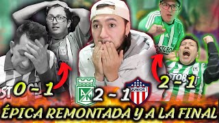 REMONTADA ÉPICA REACCIÓN NACIONAL vs JUNIOR (2-1) Cuadrangulares Liga Betplay 2022