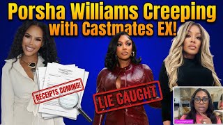 Porsha Williams CAUGHT Creeping With Her Castmate's Ex! RHOA DRAMA