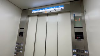 【緑なモールと男性館内放送】イオンモール長久手のエレベーター/AEON MALL Nagakute Elevator〜超広角Ver〜