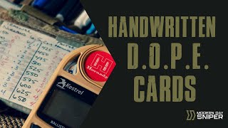 D.O.P.E. Cards: The Secret to Long Range Shooting