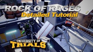 Trials Fusion - Rock Of Rages Detailed Walkthrough