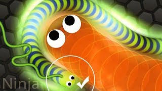 Slither.io | Master Slitherio Try To Hack Pro Player | Slither IO Free .io Online Gameplay 2017