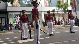 PNPA SLOW DRILL PERFORMS AT BGC TAGUIG CITY