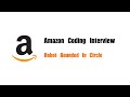 Amazon Coding Interview Question | Leetcode 1041 | Robot Bounded In Circle