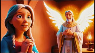 BIRTH OF JESUS PART 1 // Angel Gabriel Brings God’s Message to Mary// Bible Story for Kids//stories