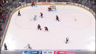 NHL23 - Canucks Vs Capitals