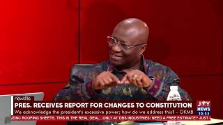 Osei Kye-Mensah-Bonsu shares his thought and role on the Constitution Review Consultative Committee.