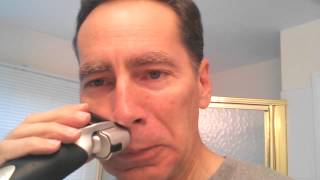 Grandpa shaving