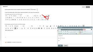 MathType Tutorial for Blackboard