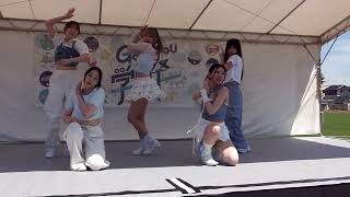 〈60P〉群馬県の女子大学生によるダンスパフォーマンス「合同学園祭」2024/08/11.前橋花火大会2024