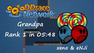 Teeworlds - Grandpa Rank 1 in 05:48 by xeno \u0026 eNJi