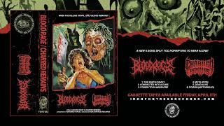 BLOOD RAGE / CHARRED REMAINS - Blood Remains (Split 2024)