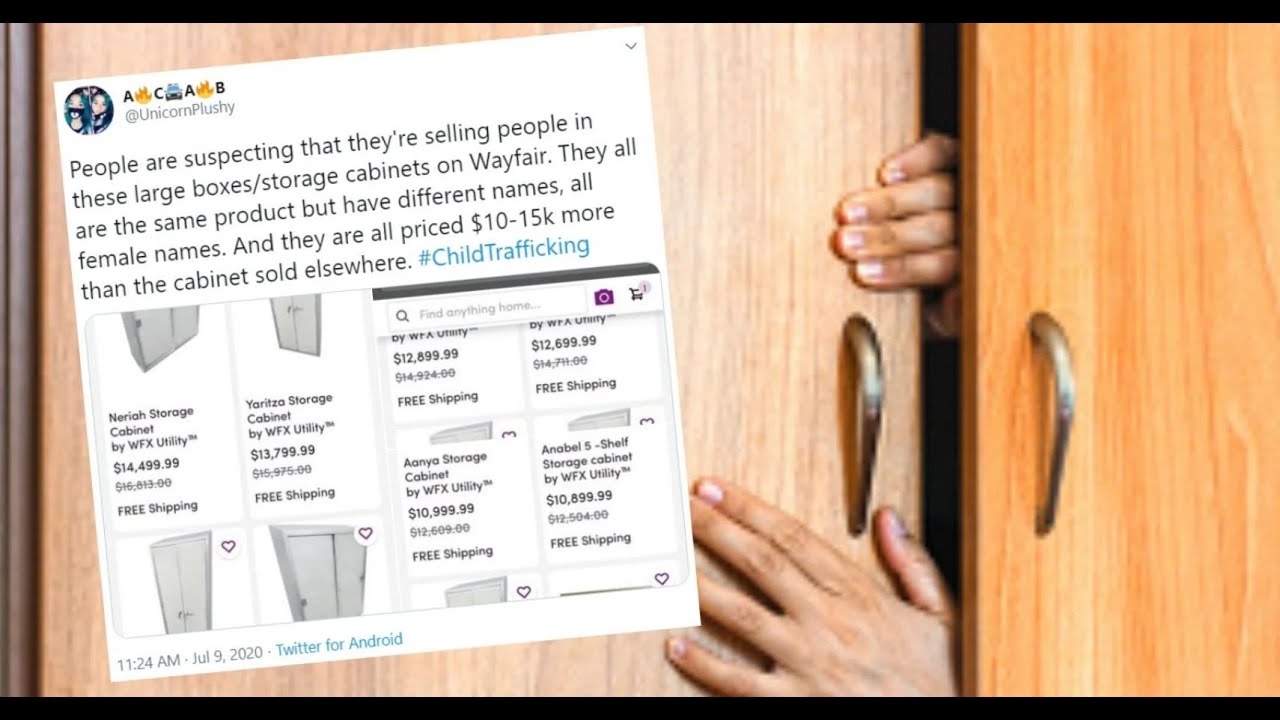 Viral Claims About Wayfair, Human Trafficking - YouTube