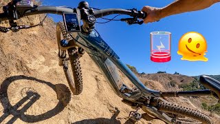 Let's drain this eBike battery to 0% and see what happens | Mountain Biking with the IBIS Oso