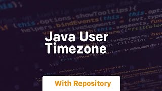 java user timezone