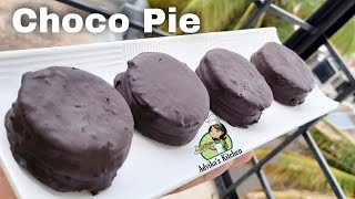 Choco Pie Recipe | Delicious Choco Pie Recipe | Homemade Choco Pie Recipe Using Marie Gold Biscuits