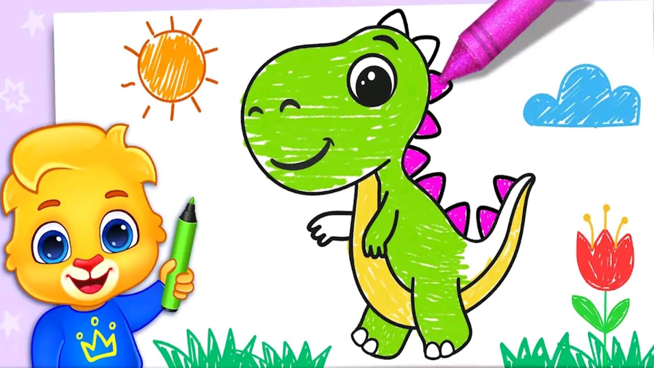 Coloring Games Color Paint Games For Kids Full Game Walkthrough Youtube