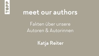 10 Fragen an unsere TOPP-Autorin: Katja Reiter