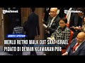 AKSI Menlu Retno Keluar  saat Israel Pidato di Dewan Keamanan PBB