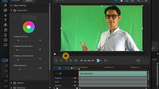 How To Change Background Color Using Green Screen Cyberlink Power Director 15
