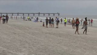 Decision to reopen Jacksonville beaches draws national media attention, scrutiny