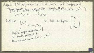 Week 9 - Tuple representation