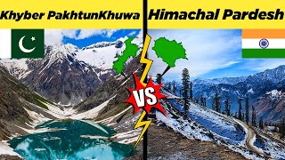 Khyber Pakhtunkhwa (KPK) vs Himachal Pradesh unbiased full state/Provence comparison urdu/hindi