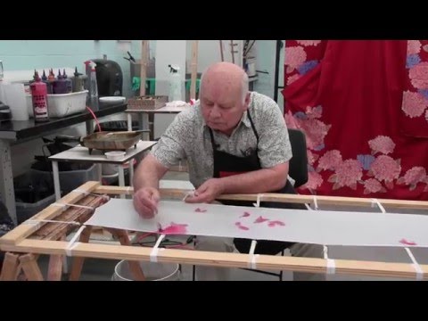 Bokashi Japanese Brush Dyeing Workshop with Bill Morton