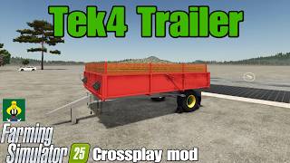 Tek4 Trailer / FS25 crossplay mod