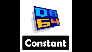 All About Constant in QBASIC