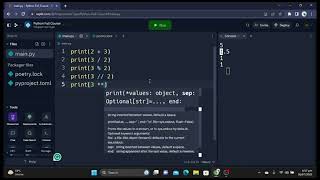Exercise 1: Calculator using Python | Python Full Course - Tutorial #7