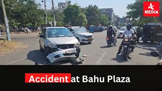 Accident at Bahu Plaza.